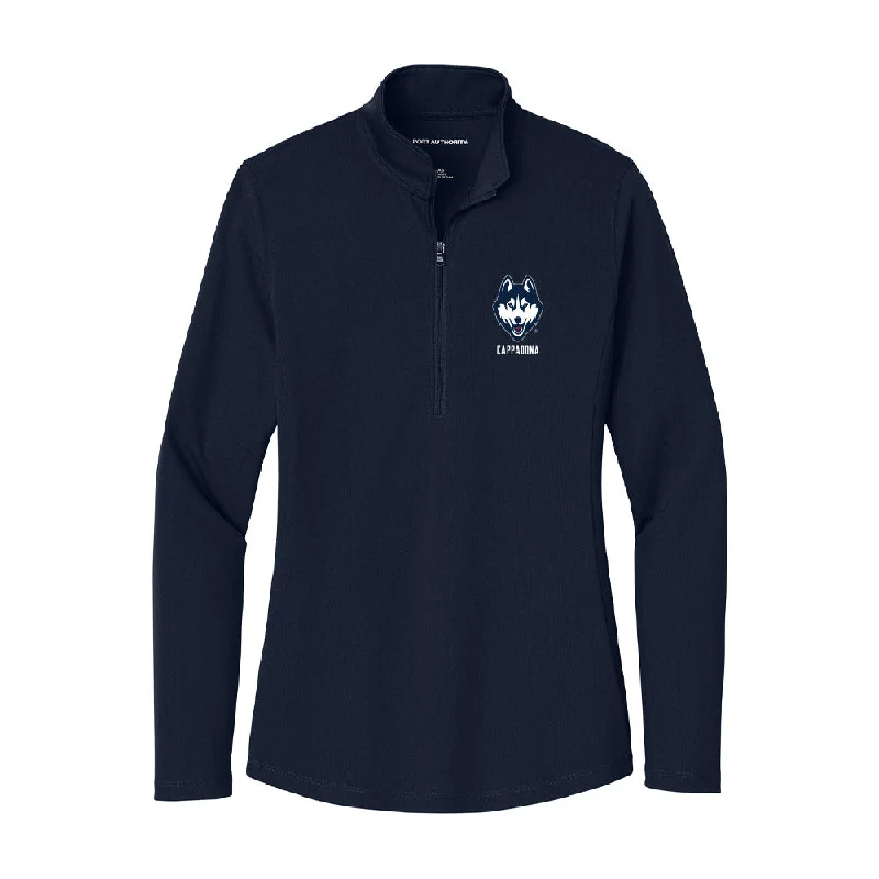 UConn - NCAA Women's Soccer : Lucy Cappadona - Women's Lightweight Quarter Zip Jacket Jersey Jacket Tulle Jacket Batik Jacket UConn - NCAA Women's Soccer : Lucy Cappadona - Women's Lightweight Quarter Zip Jacket Jersey Jacket Tulle Jacket Batik Jacket