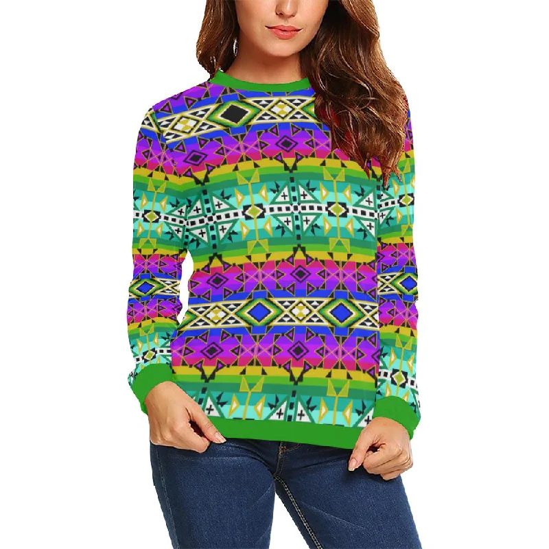 After the Northwest Rain Crewneck Sweatshirt for Women Hoodie with Elastic Cuffs Stretchable Comfortable After the Northwest Rain Crewneck Sweatshirt for Women Hoodie with Elastic Cuffs Stretchable Comfortable