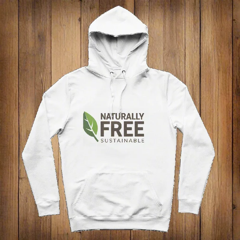 Naturally Free Sustainable 100% Organic Cotton Graphic Hoodie Hoodie with Button Classic Timeless Naturally Free Sustainable 100% Organic Cotton Graphic Hoodie Hoodie with Button Classic Timeless