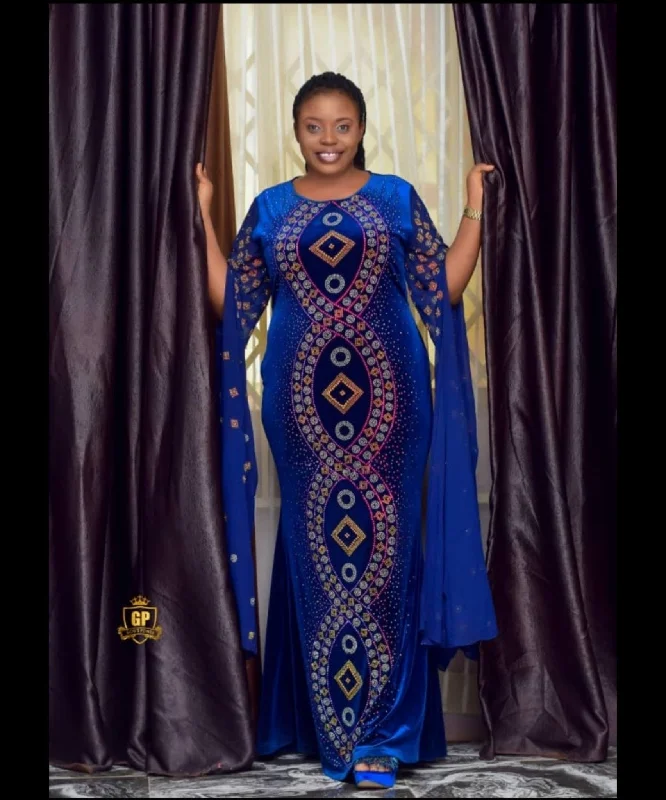 Elegant stoned blue dress💙💙 Tunics Ceremony elegant