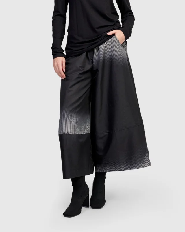 Urban Elektra Wide Pants, Storm Trendy High-Waist Trousers