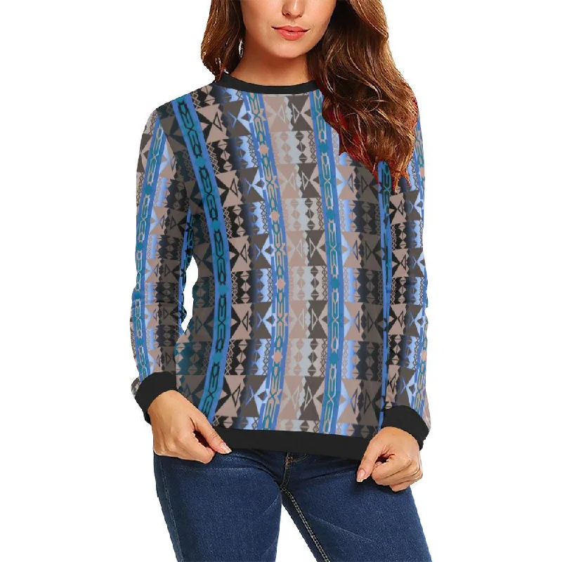 Inside the Paint Clan Lodge Crewneck Sweatshirt for Women Hoodie with Illustration Artistic Creative Inside the Paint Clan Lodge Crewneck Sweatshirt for Women Hoodie with Illustration Artistic Creative