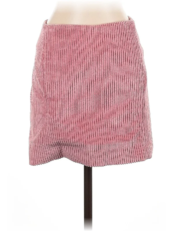 Casual Skirt corduroy skirt textured