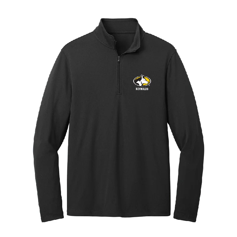 Michigan Tech - NCAA Women's Soccer : Ludesha Reynolds - Lightweight Quarter Zip Jacket Denim Jacket Leather Jacket Suede Jacket Michigan Tech - NCAA Women's Soccer : Ludesha Reynolds - Lightweight Quarter Zip Jacket Denim Jacket Leather Jacket Suede Jacket