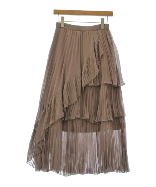 SNIDEL Long/Maxi length skirts chiffon skirt airy