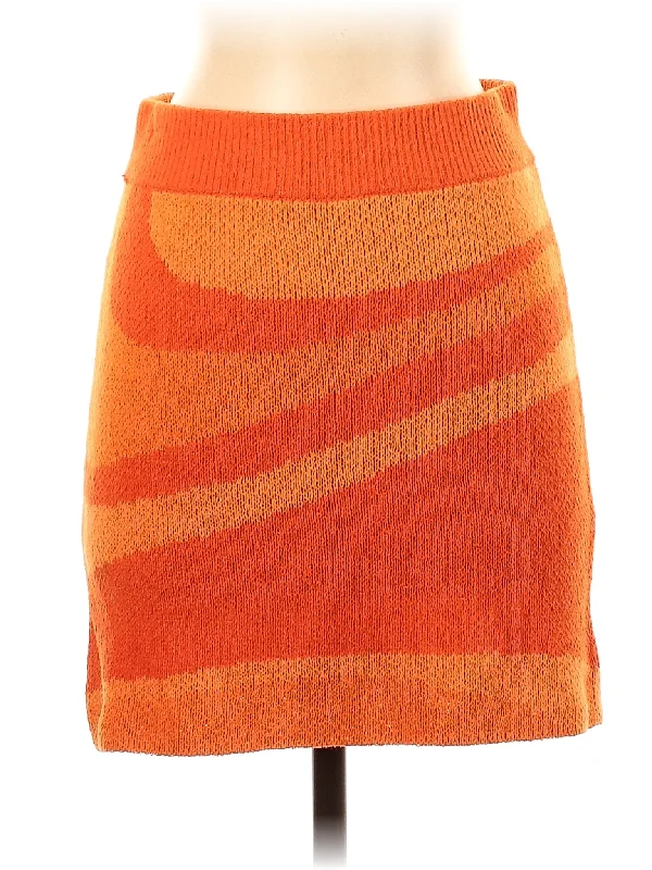 Casual Skirt silk skirt lustrous
