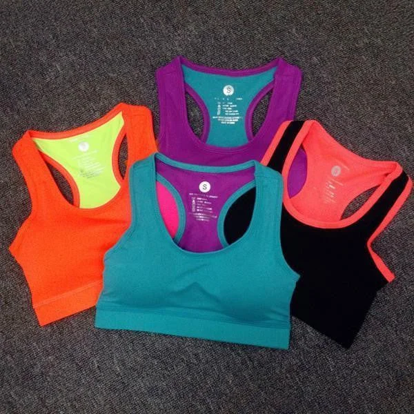 Women's Fitness Stretch Workout Tank Top Seamless Racerback casual Bra S-XL mint tank top