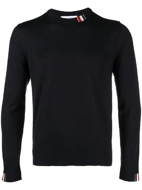 Thom Browne Sweaters Blue Soft Cozy Warm