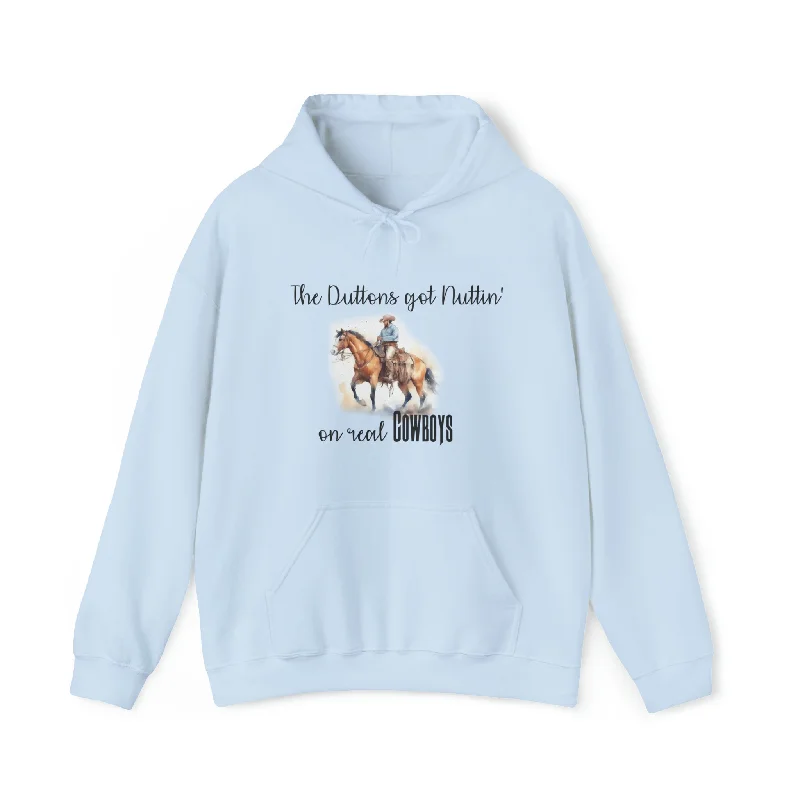 Gifts for Cowgirls Duttons Got Nuttin' Unisex Heavy Blend™ Hooded Sweatshirt, Gifts for Her Hoodie with Batwing Sleeves Loose Dramatic Gifts for Cowgirls Duttons Got Nuttin' Unisex Heavy Blend™ Hooded Sweatshirt, Gifts for Her Hoodie with Batwing Sleeves Loose Dramatic