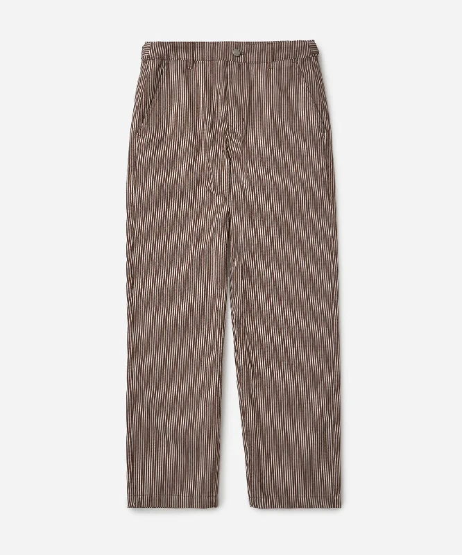 Mulberry Cotton Stripe Twill Pant Stylish Harem Pants