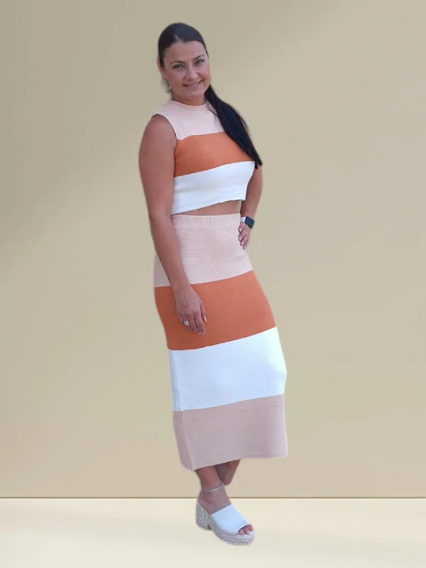 ROXEENA SKIRT leather skirt bold