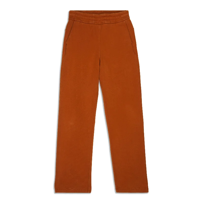 Loungeful Straight Leg Pant - Resale Trendy Velvet Pants