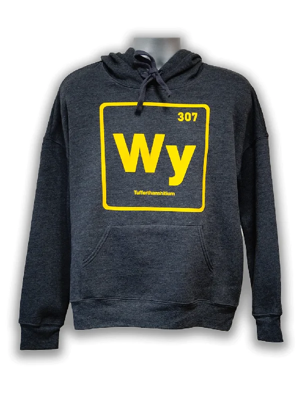 WYO ELEMENT PULLOVER HOODIE Hoodie with Illustration Artistic Creative