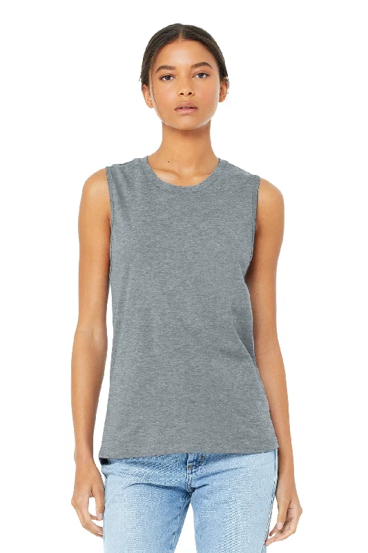 BELLA+CANVAS Women's Jersey Muscle Tank spandex blend tank