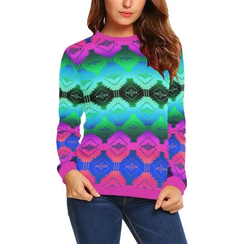 Cofitichequi Moon Shadow Crewneck Sweatshirt for Women Hoodie with Full-Zip Functional Layering Cofitichequi Moon Shadow Crewneck Sweatshirt for Women Hoodie with Full-Zip Functional Layering