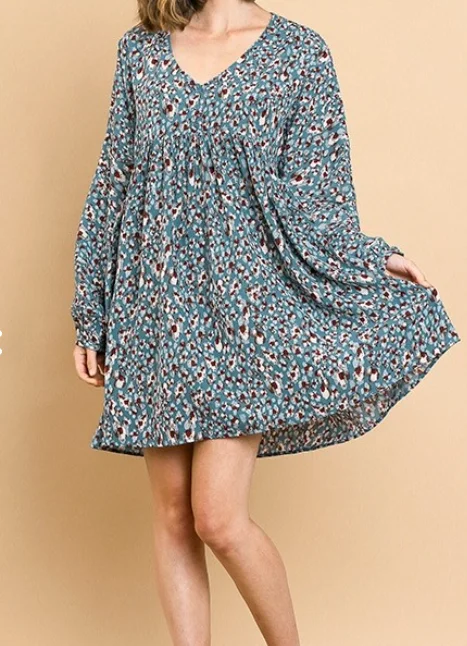 Teal Dream Dress Tunics Versatile functional