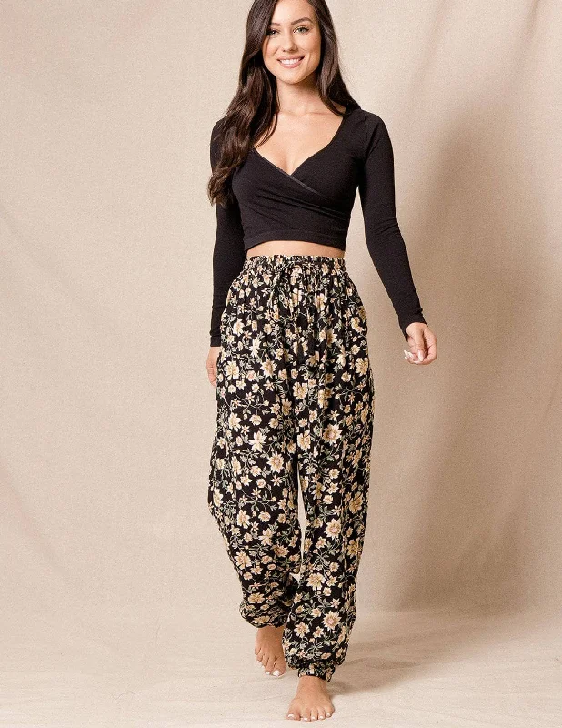 Ada Pocket Pants - As-Is-Clearance - Small Only Stylish Harem Pants