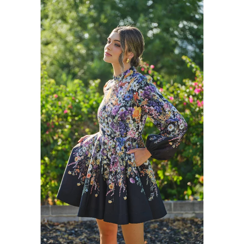 Floral Whimsy Dress Tunics Velvet soft