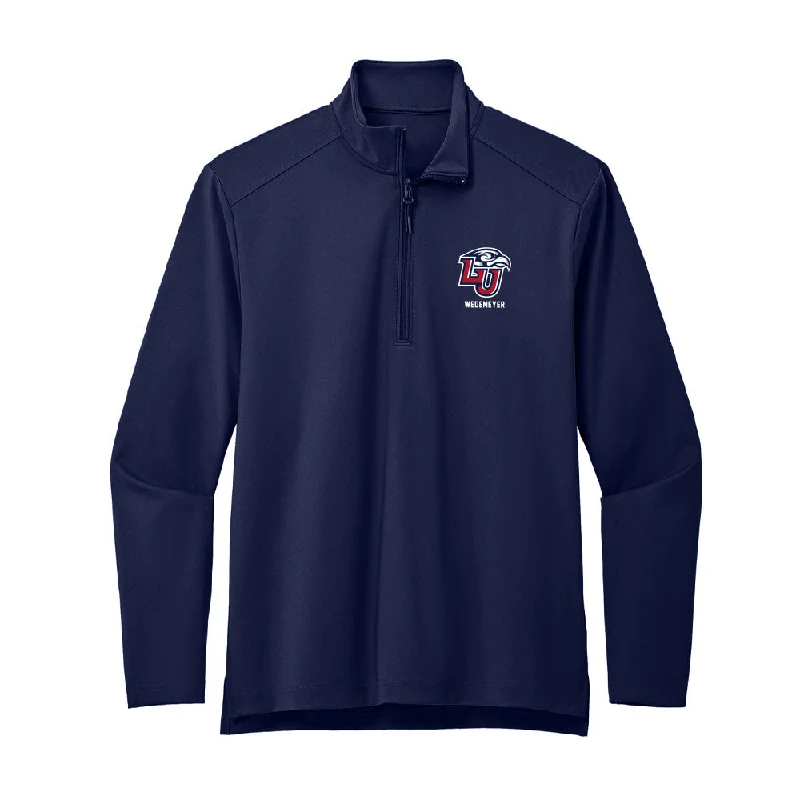 Liberty - NCAA Women's Soccer : Isabella Wedemeyer - Premium Quarter Zip Jacket Zippered Jacket Buttoned Jacket Snapped Jacket Liberty - NCAA Women's Soccer : Isabella Wedemeyer - Premium Quarter Zip Jacket Zippered Jacket Buttoned Jacket Snapped Jacket