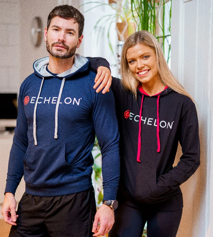 Unisex Pullover Hoodie with Fleece Lining Hoodie with Gradient Ombre Colorful