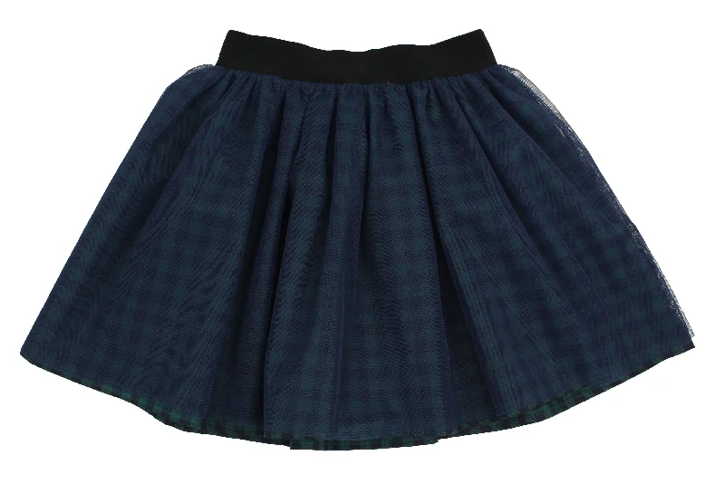 Baby Girls Buffalo Check Skirt cashmere skirt plush