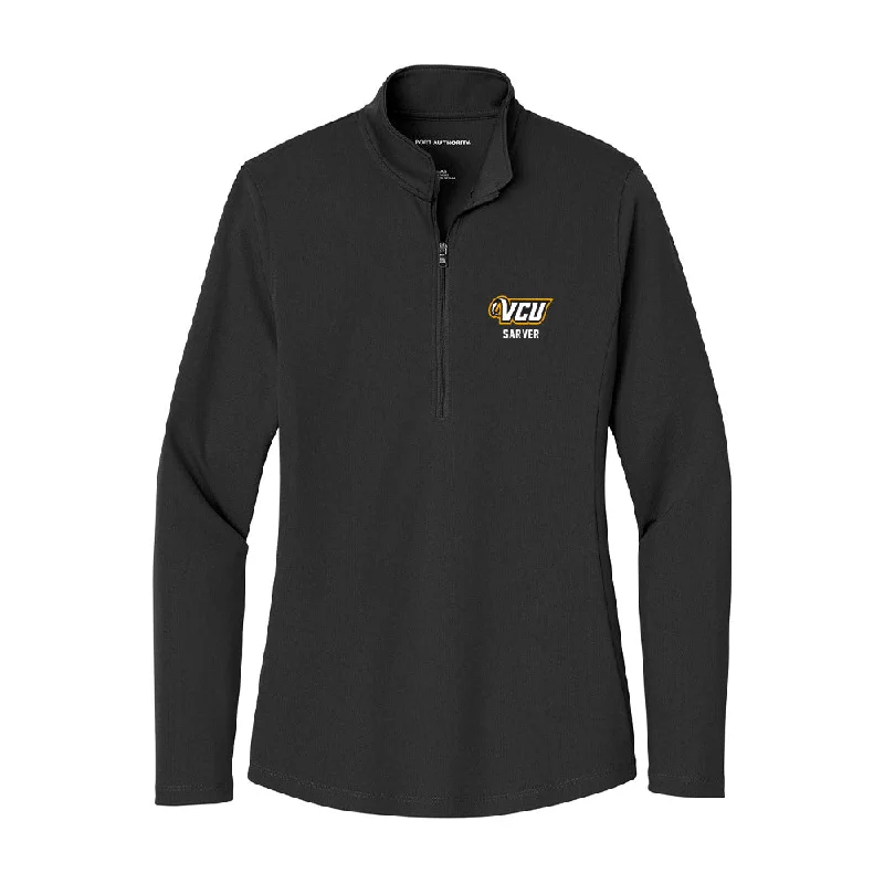 VCU - NCAA Women's Soccer : kendyl sarver - Women's Lightweight Quarter Zip Jacket Faux Fur Jacket Real Fur Jacket Shearling Jacket VCU - NCAA Women's Soccer : kendyl sarver - Women's Lightweight Quarter Zip Jacket Faux Fur Jacket Real Fur Jacket Shearling Jacket