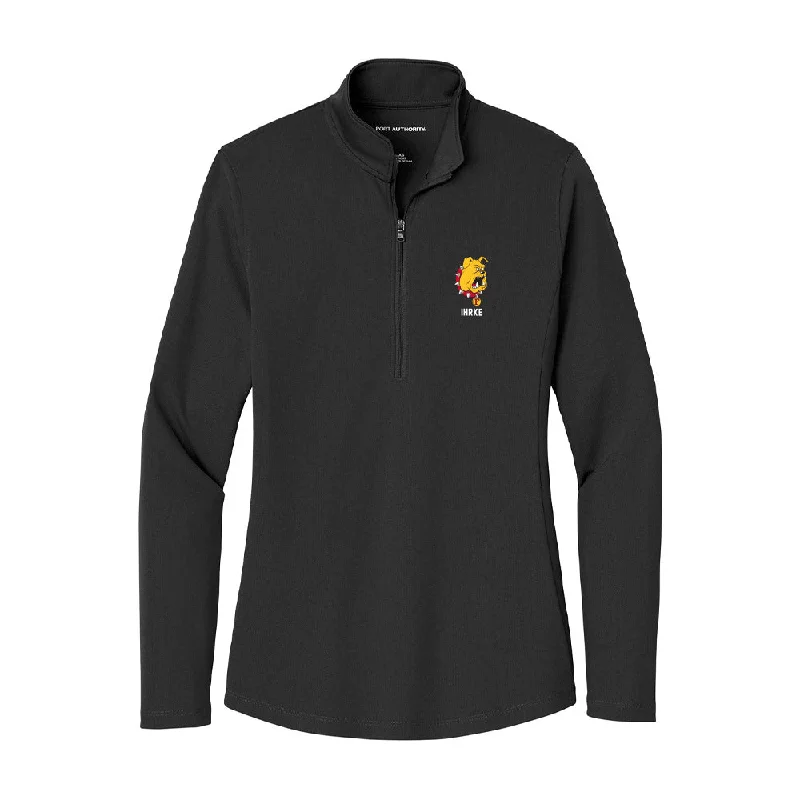 Ferris State - NCAA Women's Soccer : Korinne Ihrke - Women's Lightweight Quarter Zip Jacket Nylon Jacket Polyester Jacket Spandex Jacket Ferris State - NCAA Women's Soccer : Korinne Ihrke - Women's Lightweight Quarter Zip Jacket Nylon Jacket Polyester Jacket Spandex Jacket