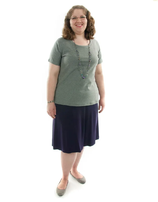 Just the Knit Skirt / Womens Plus Size maxi skirt elegant