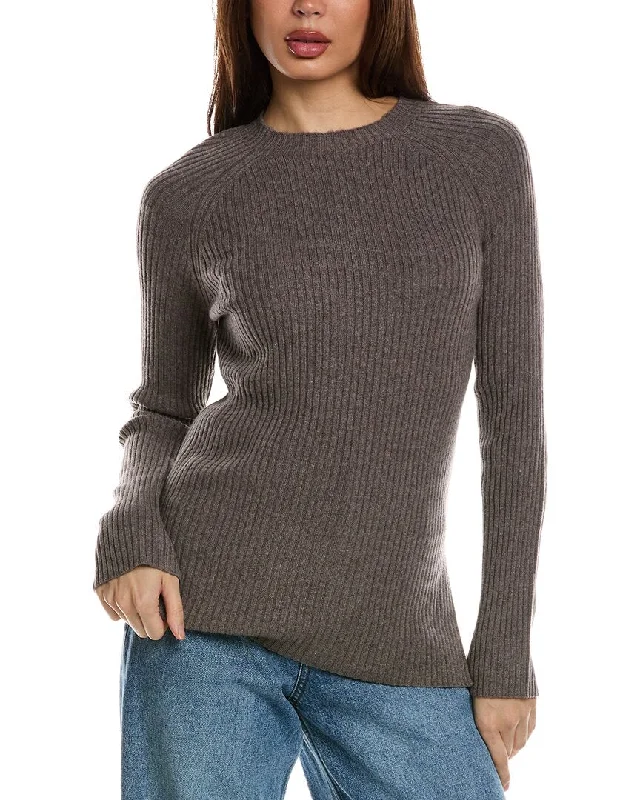 Seraphina Wool & Cashmere-Blend Sweater Fitted Slim Tailored