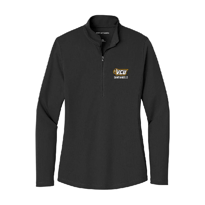 VCU - NCAA Women's Soccer : Natalia Santangelo - Women's Lightweight Quarter Zip Jacket Welt Pockets Slit Pockets Flap Pockets VCU - NCAA Women's Soccer : Natalia Santangelo - Women's Lightweight Quarter Zip Jacket Welt Pockets Slit Pockets Flap Pockets