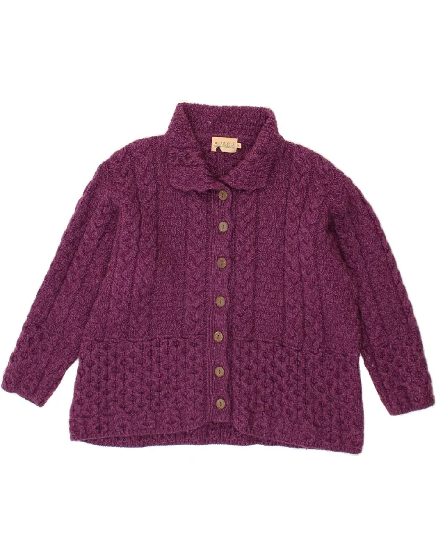 BLARNEY Womens Polo Neck Jumper Sweater UK 18 XL Purple Merino Wool Spandex Rayon Corduroy BLARNEY Womens Polo Neck Jumper Sweater UK 18 XL Purple Merino Wool Spandex Rayon Corduroy