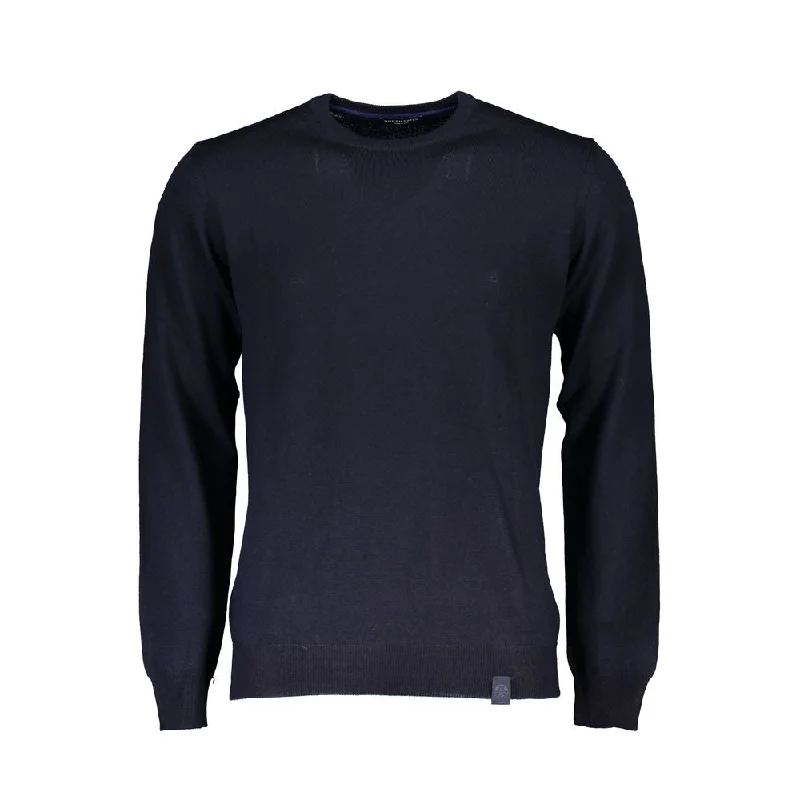 Blue Fabric Men Sweater Stylish Fashionable Trendy