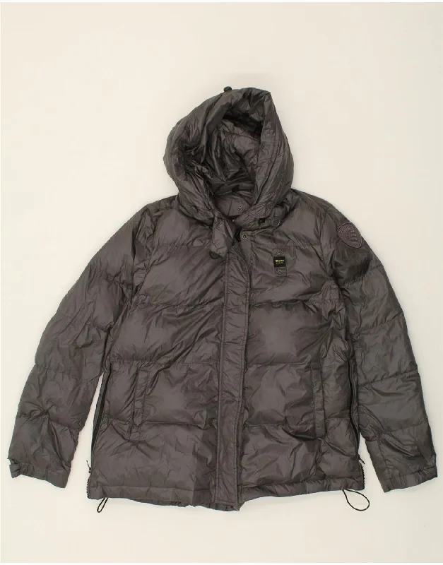 BLAUER Womens Hooded Padded Jacket UK 16 Large Black Polyamide Quilted Jacket Puffer Jacket Insulated Jacket BLAUER Womens Hooded Padded Jacket UK 16 Large Black Polyamide Quilted Jacket Puffer Jacket Insulated Jacket