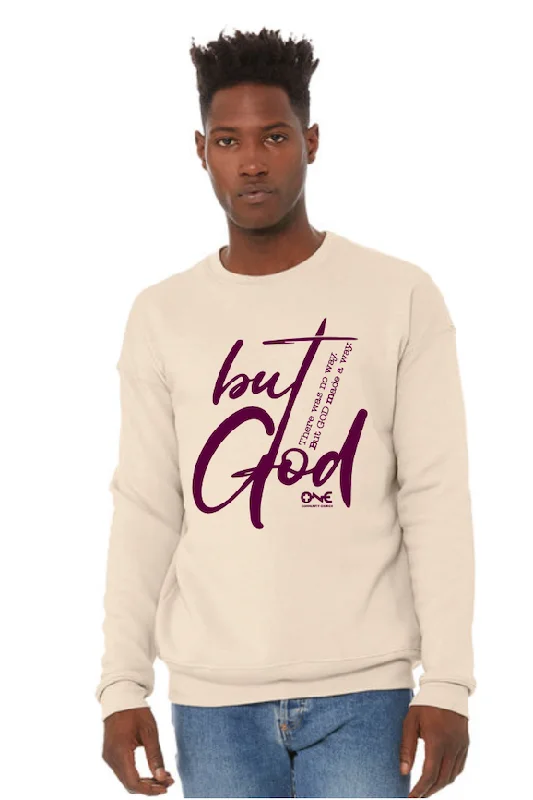 But God Sweatshirt Hoodie with Magnetic Closure Innovative Modern