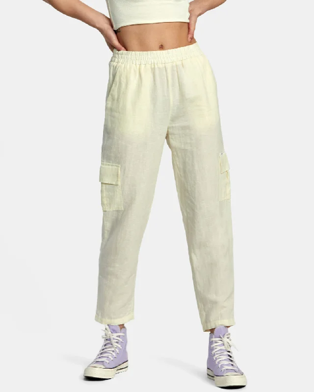 New Yume Cargo Pants - Lemon Comfortable Jogging Pants