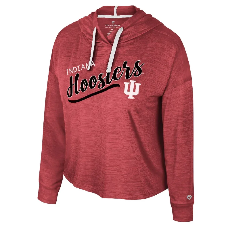 Indiana Hoosiers Women's Marina Hoodie Hoodie Sweatshirt Pullover