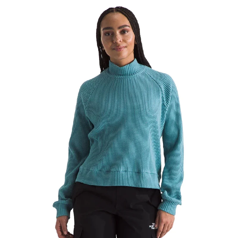 The North Face Women's Chabot Mock Neck Sweatshirt Hoodie with Monochrome Minimalist Simple The North Face Women's Chabot Mock Neck Sweatshirt Hoodie with Monochrome Minimalist Simple
