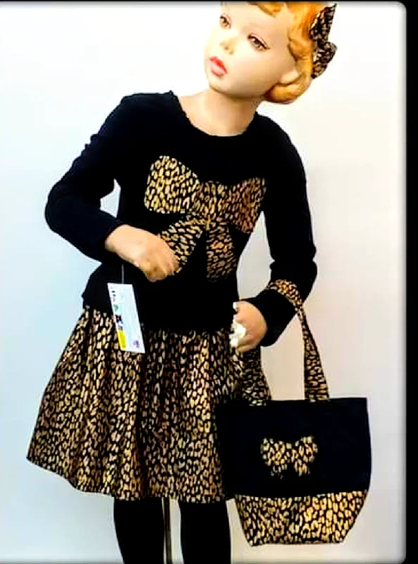 Girl's 2-piece Skirt  Set Outfit silk skirt sleek