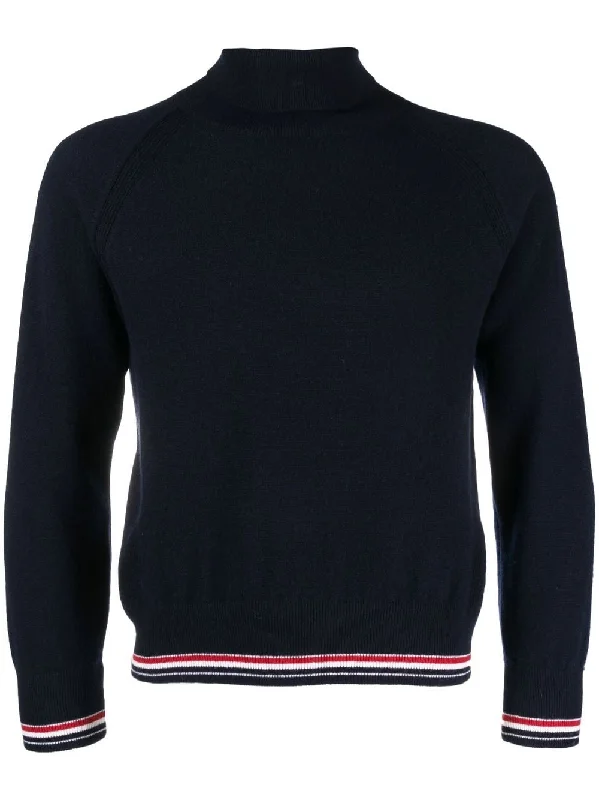 Thom Browne Sweaters Blue Lightweight Heavyweight Midweight