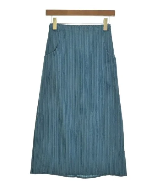 MAISON MAVERICK PRESENTS Knee length skirts linen skirt relaxed