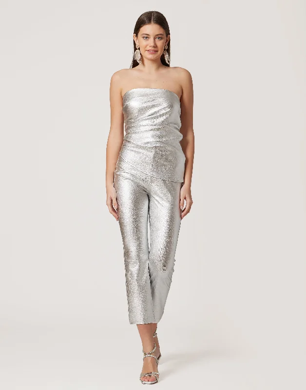 SILVER PANTS Soft Stretch Pants