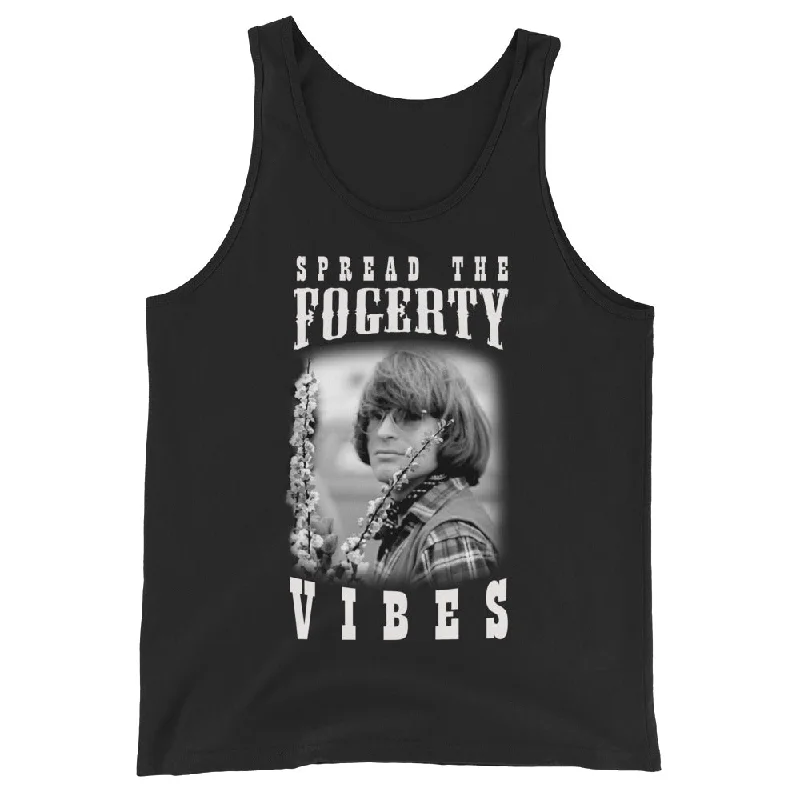 John Fogerty Vibes Tank Top teal tank top