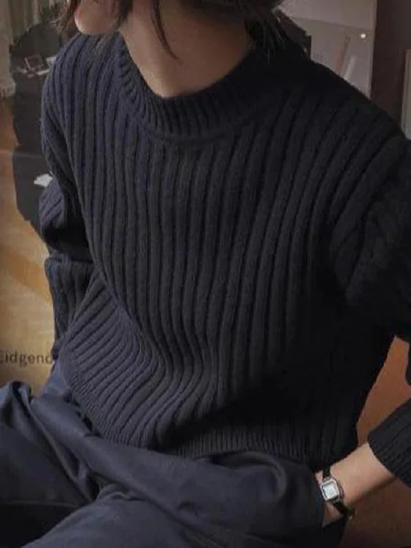 Solid Ribbed Crew Neck Short Knit Sweater Rayon Fabric Velvet Fabric Corduroy Fabric Solid Ribbed Crew Neck Short Knit Sweater Rayon Fabric Velvet Fabric Corduroy Fabric