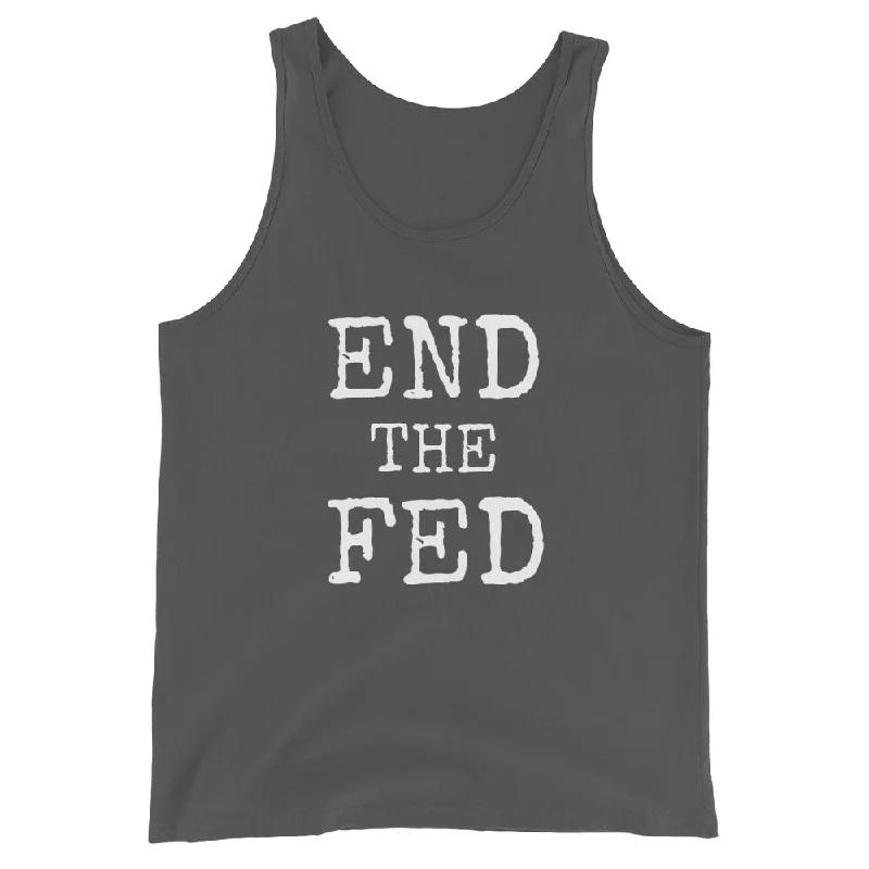 END THE FED Unisex Tank Top stretchy tank top