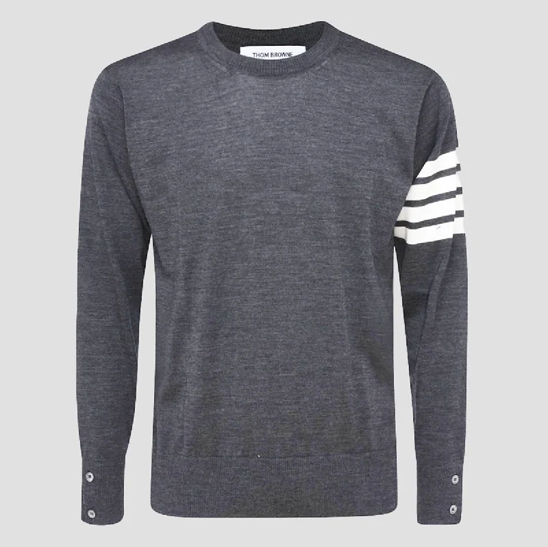 Thom Browne Sweaters Real Fur Shearling Chenille