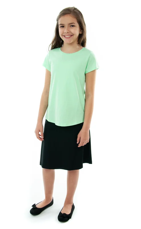 Just the Knit Skirt / Girls low waist skirt