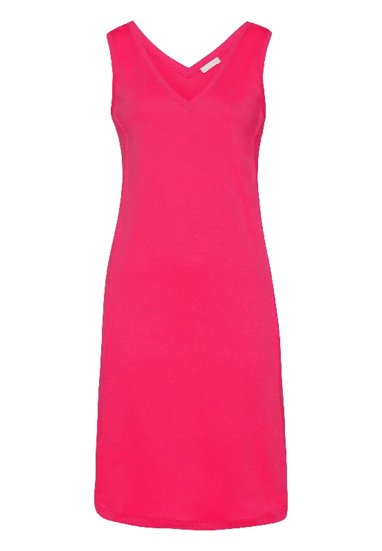 Pure Essence Cotton Tank Nightgown | Fuchsia 77946-2462 cute tank top