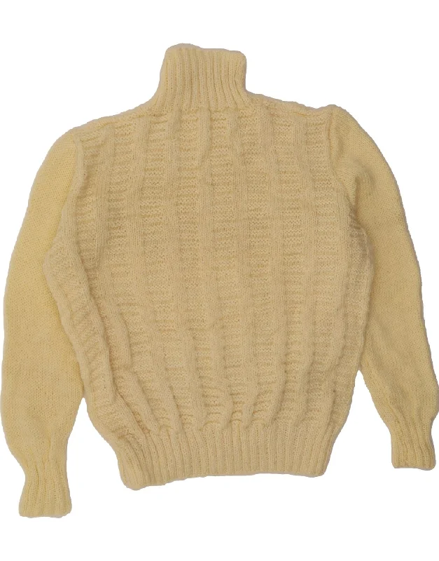 VINTAGE Womens Turtle Neck Jumper Sweater UK 22 3XL Yellow Rayon Fabric Velvet Fabric Corduroy Fabric VINTAGE Womens Turtle Neck Jumper Sweater UK 22 3XL Yellow Rayon Fabric Velvet Fabric Corduroy Fabric