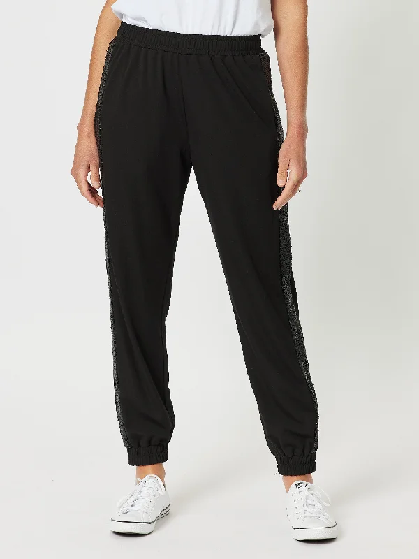 After Dark Pant - Black Classic Straight-Leg Pants