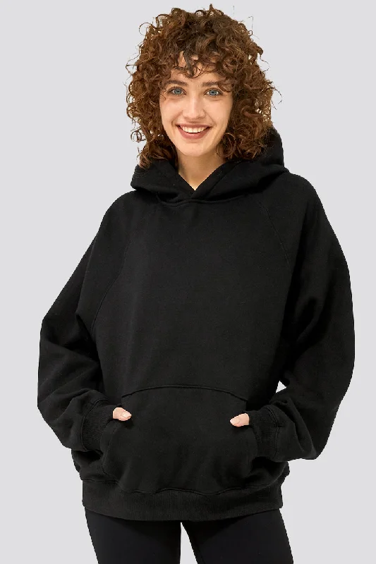 Long-Sleeve Loose Active Hoodie Hoodie with Patch Decorative Personalized
